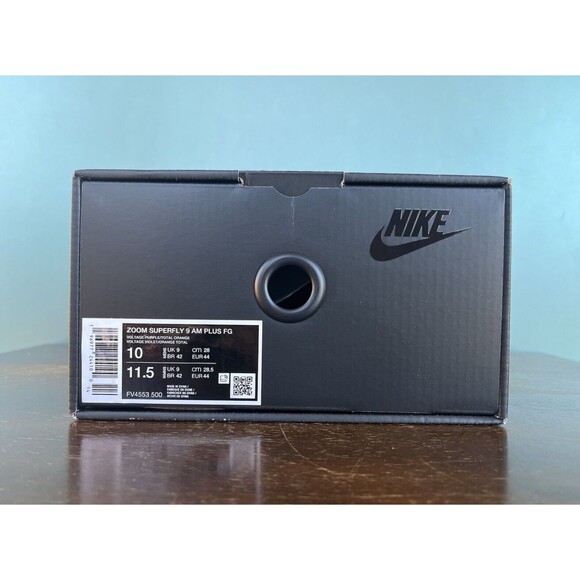 Nike Zoom Mercurial Superfly 9 AM Plus Voltage Purple Men's Size 10 FV4553-500 - Picture 12 of 12